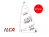 Voile / Sail ILCA 4 (4.7) + Numéros marçon yavhting